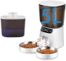 Thumbnail Automatic Cat Feeder and Water Fountain Set — Automatic Pet Feeder, CORGOTE