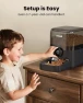 Thumbnail Automatic Cat Feeder for Large Kibble and Snacks, 12 Cups/3L Timed Pet Feeder for Cats Indoor, Programmable Dry Food... — Automatic Pet Feeder, oneisall