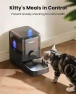 Thumbnail Automatic Cat Feeder for Large Kibble and Snacks, 12 Cups/3L Timed Pet Feeder for Cats Indoor, Programmable Dry Food... — Automatic Pet Feeder, oneisall