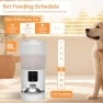 Thumbnail Automatic Cat Feeder with 2K Camera and Smart App — Automatic Pet Feeder, SonoxJunan
