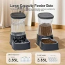 Thumbnail Automatic Dog Water Dispenser & Food Feeder Set — Automatic Pet Feeder, Gardner Pet