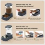 Thumbnail Automatic Dog Water Dispenser & Food Feeder Set — Automatic Pet Feeder, Gardner Pet