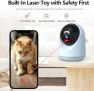 Thumbnail Indoor Pet Camera with Laser Toy — Automatic Cat Toy, VILLA ART