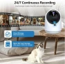 Thumbnail Indoor Pet Camera with Laser Toy — Automatic Cat Toy, VILLA ART