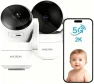 Thumbnail Indoor Security Camera 360° with Pan/Tilt — Security Camera, AMOROM