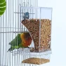 Thumbnail No Mess Bird Cage Feeder with Perch — Smart Bird Feeder, Hamiledyi