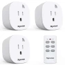 Thumbnail Remote Control Outlet Wireless Light Switch Kit — Smart Plug, Syantek