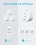 Thumbnail Remote Control Outlet Wireless Light Switch Kit — Smart Plug, Syantek