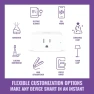 Thumbnail Smart Plug 4 Pack — Smart Plug, WiZ Connected