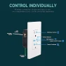 Thumbnail Smart Wall Outlet with 2 Individually Controlled Ports — Smart Plug, TOPELER