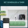 Thumbnail Smart Wall Outlet with 2 Individually Controlled Ports — Smart Plug, TOPELER
