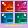 Thumbnail Connected Color ST19 Filament Smart Bulb — Smart Light Bulb, WiZ Connected