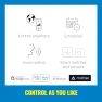 Thumbnail Connected Color ST19 Filament Smart Bulb — Smart Light Bulb, WiZ Connected