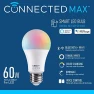 Thumbnail Connected Max Smart LED Bulb A19 60W Tunable White + Color Changing — Smart Light Bulb, Cree Lighting