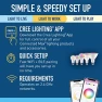 Thumbnail Connected Max Smart LED Bulb A19 60W Tunable White + Color Changing — Smart Light Bulb, Cree Lighting