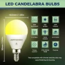 Thumbnail E12 Matter Smart Light Bulbs 4-Pack — Smart Light Bulb, Lightinginside