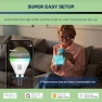 Thumbnail E12 Matter Smart Light Bulbs 4-Pack — Smart Light Bulb, Lightinginside