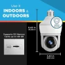 Thumbnail Pro Security Camera with Light, Two-Way Talk, HD Video — Security Camera, Sight Bulb