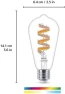 Thumbnail Smart Color ST19 Color Filament LED Smart Bulb 4-Pack — Smart Light Bulb, Philips