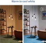 Thumbnail Smart Color ST19 Color Filament LED Smart Bulb 4-Pack — Smart Light Bulb, Philips