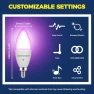 Thumbnail Smart E12 Candle Bulbs with RGBCW — Smart Light Bulb, Lightinginside