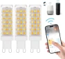 Thumbnail Smart G9 LED Bulbs (3-Pack) — Smart Light Bulb, I-SHUNFA