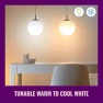 Thumbnail Smart LED Bulb 60W A19 Tunable White Filament — Smart Light Bulb, WiZ Connected
