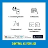 Thumbnail Smart LED Bulb 60W A19 Tunable White Filament — Smart Light Bulb, WiZ Connected