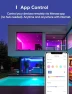 Thumbnail Smart LED Strip Lights, 32.8ft WiFi RGB Strip — LED Strip Lights, meross