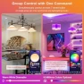 Thumbnail Smart Light Bulbs - Dimmable Color Changing Light Bulb with Bluetooth Music Sync — Smart Light Bulb, FRIDEKO HOME