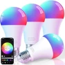 Thumbnail Smart Light Bulbs - Dimmable Color Changing Light Bulb with Bluetooth Music Sync — Smart Light Bulb, FRIDEKO HOME