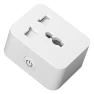 Thumbnail Smart Mini Plug Outlet with Schedule Timer and Voice Control 15A 100-240V WiFi for Home Automation — Smart Plug, FTVOGUE