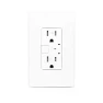 Thumbnail Smart Wall Outlet, 2 Individually Controlled Ports, 15Amp TR Receptacle — Smart Plug, junlit