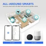 Thumbnail Smart Wall Outlet, 2 Individually Controlled Ports, 15Amp TR Receptacle — Smart Plug, junlit