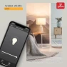 Thumbnail Smart Wi-Fi LED Light Bulb 2-Pack, Dimmable Frosted — Smart Light Bulb, Globe Electric