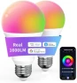 Thumbnail Ultra Bright Smart Light Bulbs 2-Pack — Smart Light Bulb, Franqual