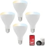 Thumbnail Wi-Fi LED Smart Light Bulb, BR30, 65W Equivalent, RGB, Color Changing, White Select Tunable 2700K - 6500K, Dimmable,... — Smart Light Bulb, UltraPro