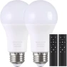 Thumbnail A19 LED Light Bulbs with Remote Control — Smart Light Bulb, MXhme