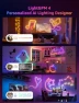 Thumbnail AI Smart RGB Rope Lights, Personalized Lighting Designer, LightBeats Music Sync, 19.68ft Wi-Fi & Bluetooth LED Strip — LED Strip Lights, Lepro
