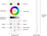 Thumbnail Bluetooth LED Controller 4 Zones 2.4GHz RF Remote Kit — LED Strip Lights, BTF-LIGHTING