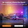 Thumbnail Matter Smart Light Bulb, 1600 Lumens 100W Equivalent, Color Changing, 2 Pack — Smart Light Bulb, OREiN
