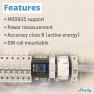 Thumbnail Pro EM 50A Energy Meter with Contactor Control — Energy Monitor, Shelly