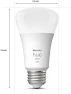 Thumbnail Smart 75W A19 LED Bulb - Soft Warm White Light - 2 Pack — Smart Light Bulb, Philips