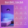 Thumbnail Smart Led Light Bulbs, Wi-Fi Magic Home Light Bulbs for Alexa & Google Assistant, E26, A19 Music Sync Color Changing... — Smart Light Bulb, ZMFUTY