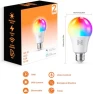 Thumbnail Smart Light Bulbs 2 Pack, A19 Color Changing LED (800 Lumens), WiFi & Bluetooth, Music Sync, Compatible with Alexa &... — Smart Light Bulb, Homefy