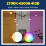 Thumbnail Smart Light Bulbs 50W Equiv., G16.5 A15 RGBCW — Smart Light Bulb, Lightinginside