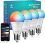 Thumbnail Smart Light Bulbs, WiFi & Bluetooth 5.0, Work with Alexa Google Assistant, App Control, Color Changing LED Bulb, E26... — Smart Light Bulb, Vanance