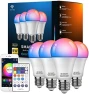 Thumbnail Smart Light Bulbs, WiFi & Bluetooth 5.0, Work with Alexa Google Assistant, App Control, Color Changing LED Bulb, E26... — Smart Light Bulb, Vanance
