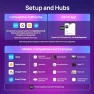 Thumbnail Smart Light Bulbs with Music Sync & Light Show — Smart Light Bulb, Linkind