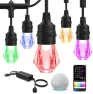 Thumbnail Smart Outdoor String Lights — LED Strip Lights, XMCOSY+
